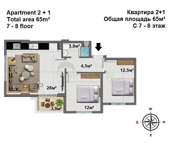 New investment project in Mahmutlar 
