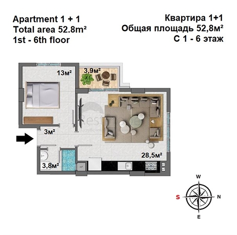 New investment project in Mahmutlar 