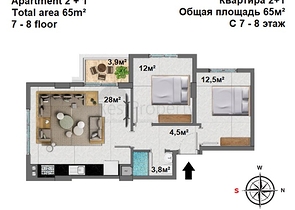 New investment project in Mahmutlar 