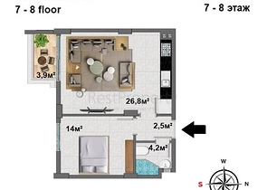 New investment project in Mahmutlar 