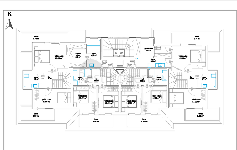 A new project on the famous Cleopatra beach