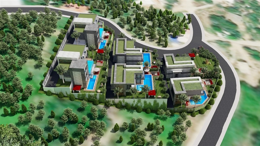 Luxury villa investment project in Kargicak
