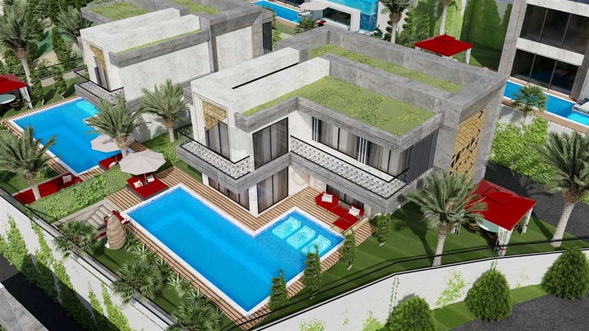 Luxury villa investment project in Kargicak