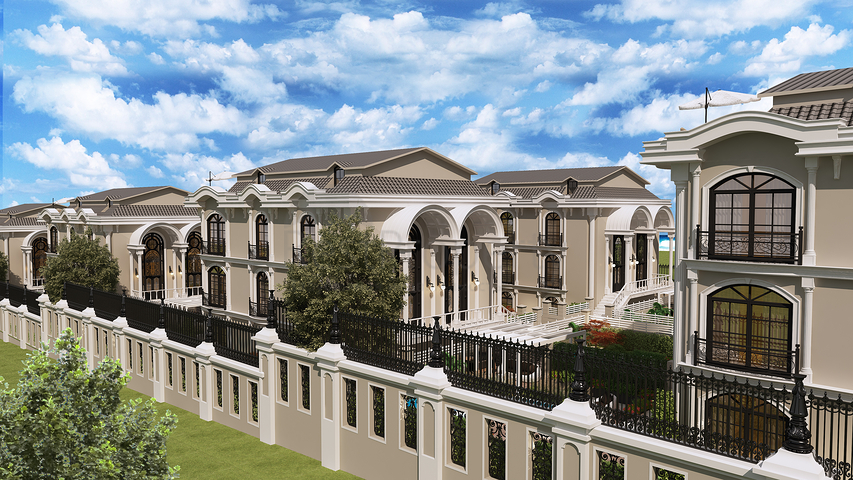 Exclusive villas with sea views 