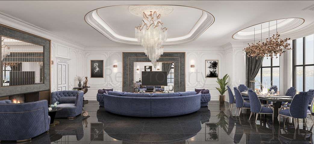 Exclusive villas with sea views 