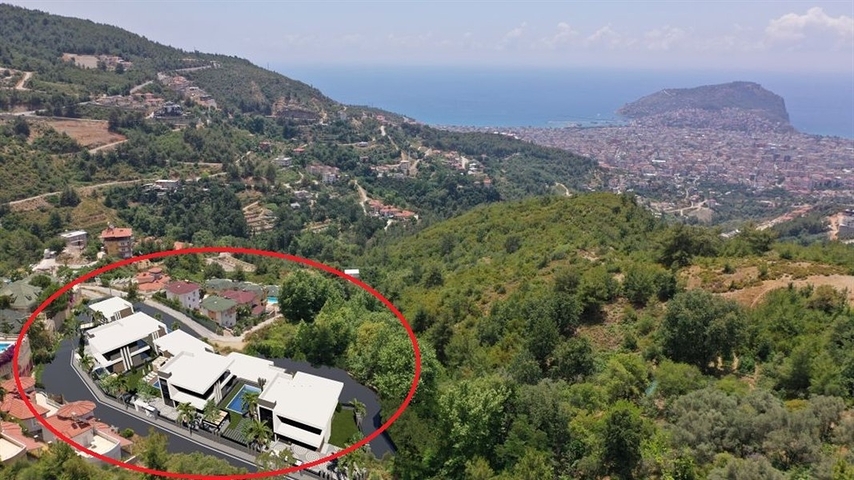 Luxury villas in the Center of Alanya