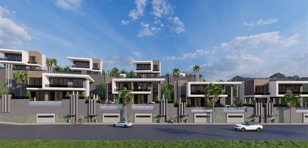 Luxury villas in the Center of Alanya