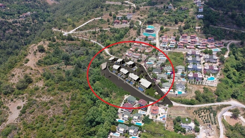 Luxury villas in the Center of Alanya