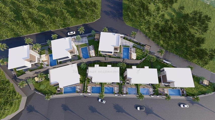 Luxury villas in the Center of Alanya