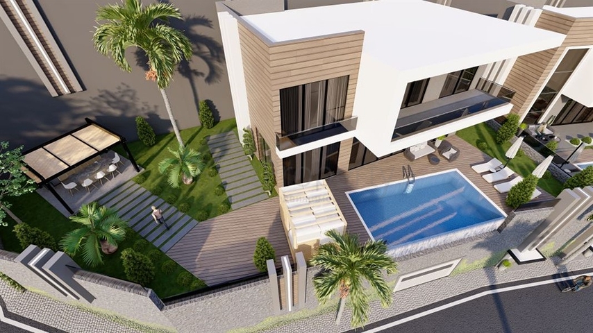 Luxury villas in the Center of Alanya