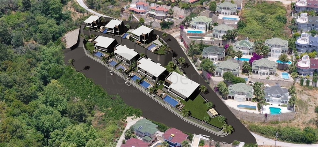 Luxury villas in the Center of Alanya