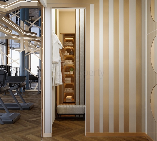 A new project under construction in Mahmutlar