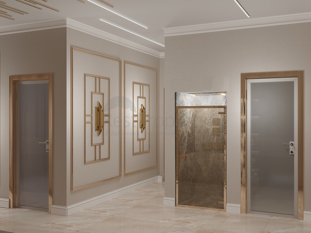 A new project under construction in Mahmutlar