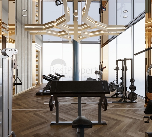 A new project under construction in Mahmutlar