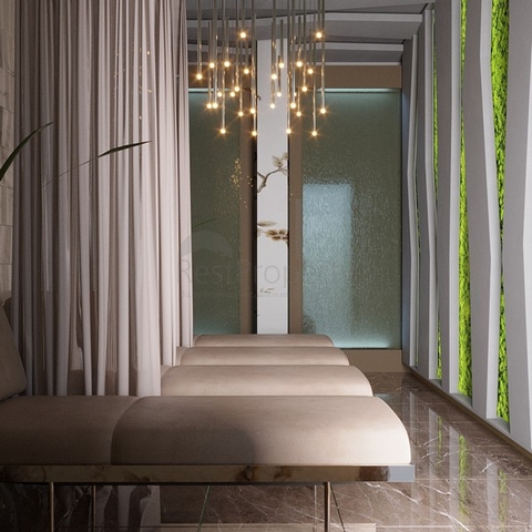 A new project under construction in Mahmutlar