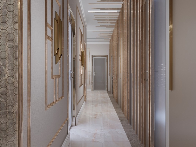 A new project under construction in Mahmutlar