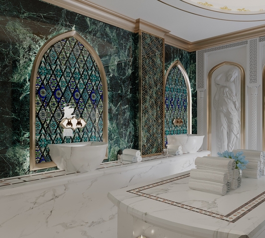 A new project under construction in Mahmutlar