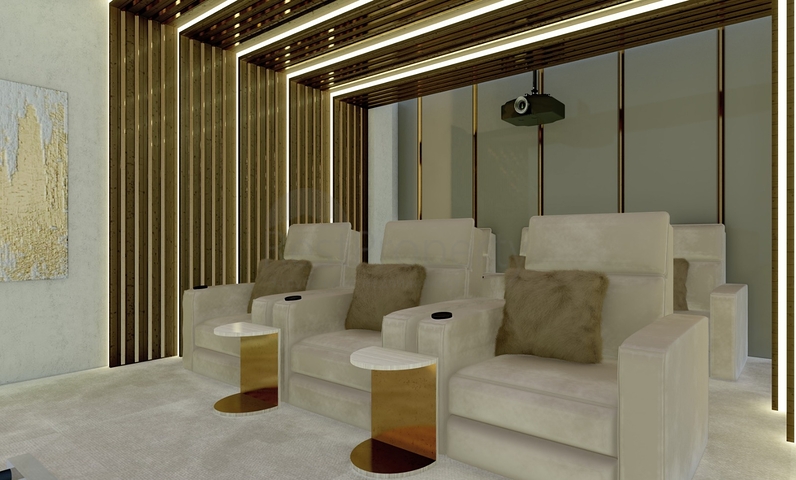 A new project under construction in Mahmutlar