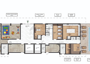 A new project under construction in Mahmutlar