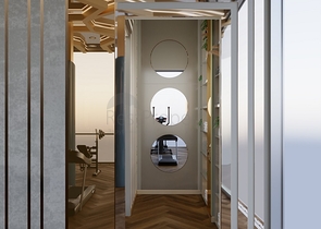 A new project under construction in Mahmutlar