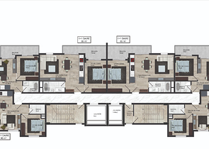 A new project under construction in Mahmutlar