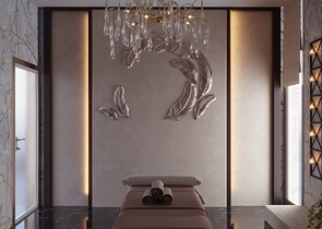 A new project under construction in Mahmutlar