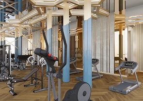 A new project under construction in Mahmutlar