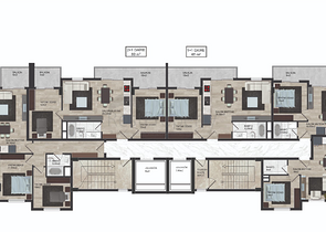 A new project under construction in Mahmutlar