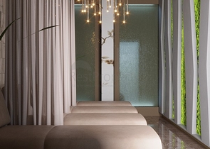 A new project under construction in Mahmutlar