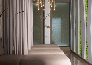 A new project under construction in Mahmutlar