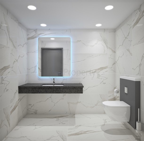 Boutique complex in Mahmutlar, 800 m from the sea 