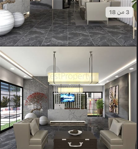 Boutique complex in Mahmutlar, 800 m from the sea 