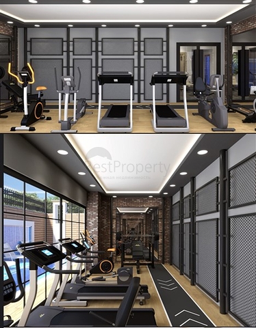 Boutique complex in Mahmutlar, 800 m from the sea 