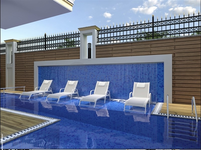 Boutique complex in Mahmutlar, 800 m from the sea 