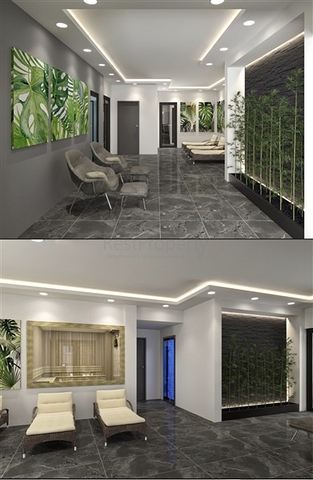 Boutique complex in Mahmutlar, 800 m from the sea 