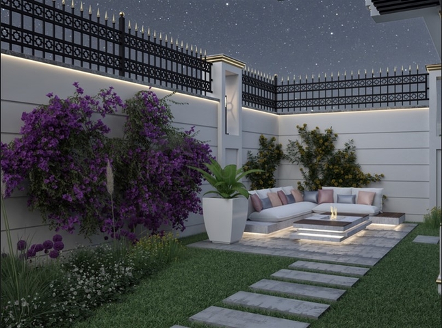 Boutique complex in Mahmutlar, 800 m from the sea 