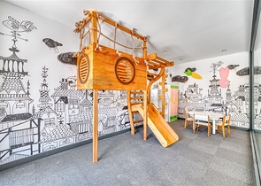 A new complex under construction in the Oba area