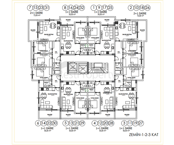 A new project in the Mahmutlar area