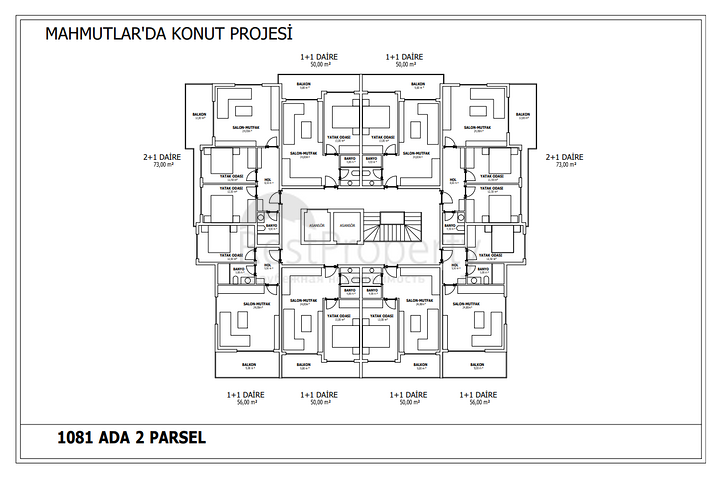 A new project in the Mahmutlar area