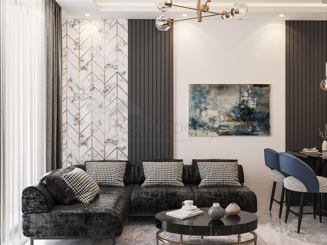 Investment project apartments and penthouses in Demirtas district