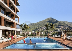 Investment project apartments and penthouses in Demirtas district