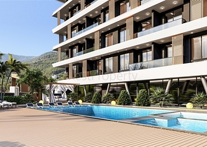 Investment project apartments and penthouses in Demirtas district
