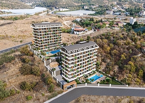 Investment project apartments and penthouses in Demirtas district