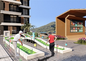 Investment project apartments and penthouses in Demirtas district