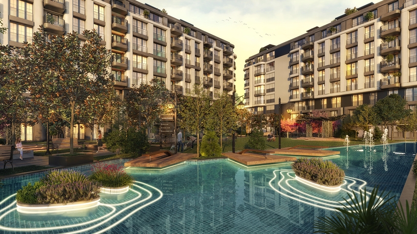 A new family concept project in the Kucukcekmeje area