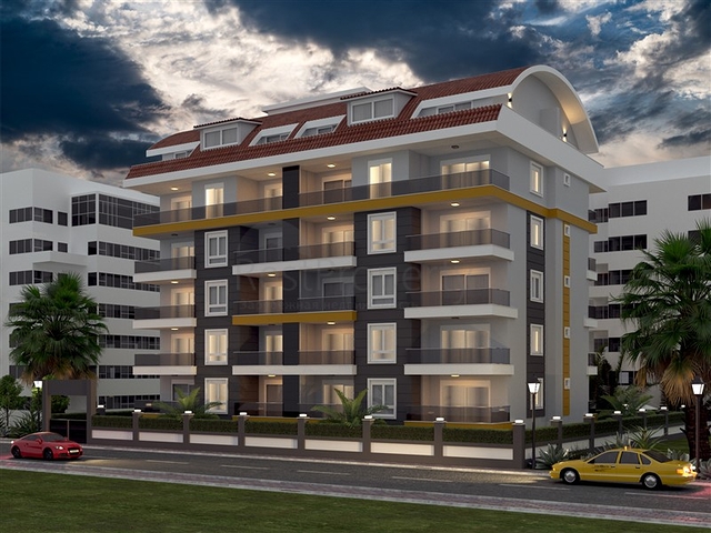 Investment project in the center of Mahmutlar