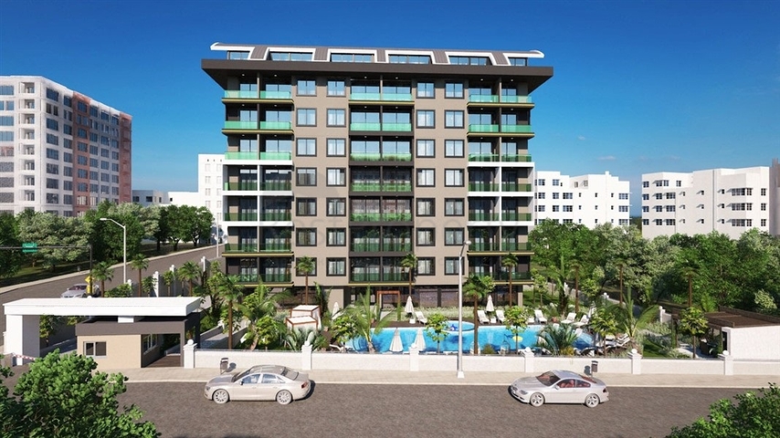 A new project in the Avsallar area, just 650 m from the sea