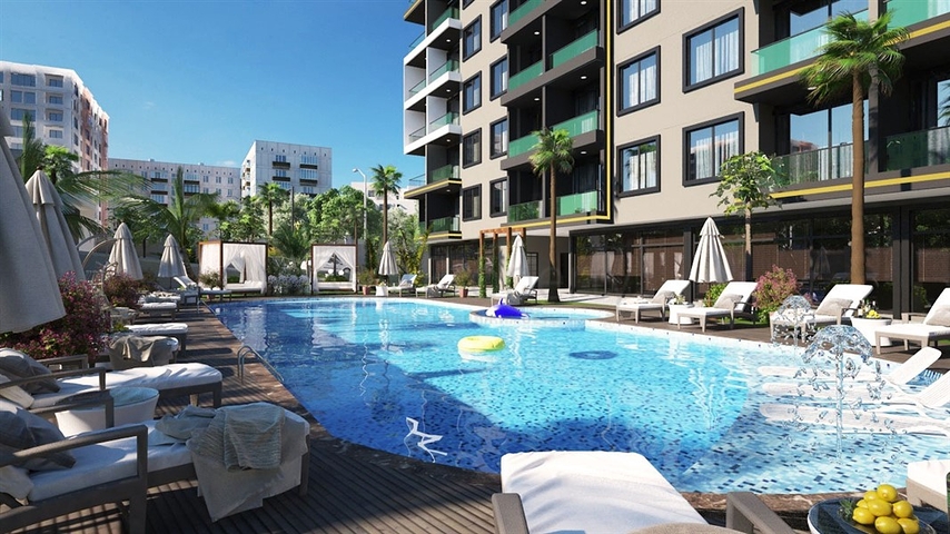 A new project in the Avsallar area, just 650 m from the sea