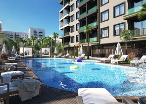 A new project in the Avsallar area, just 650 m from the sea