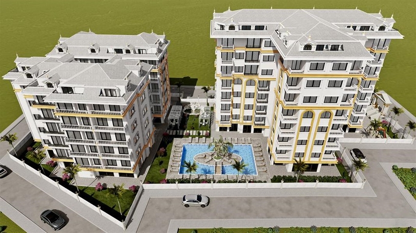 New investment project in the center of Alanya